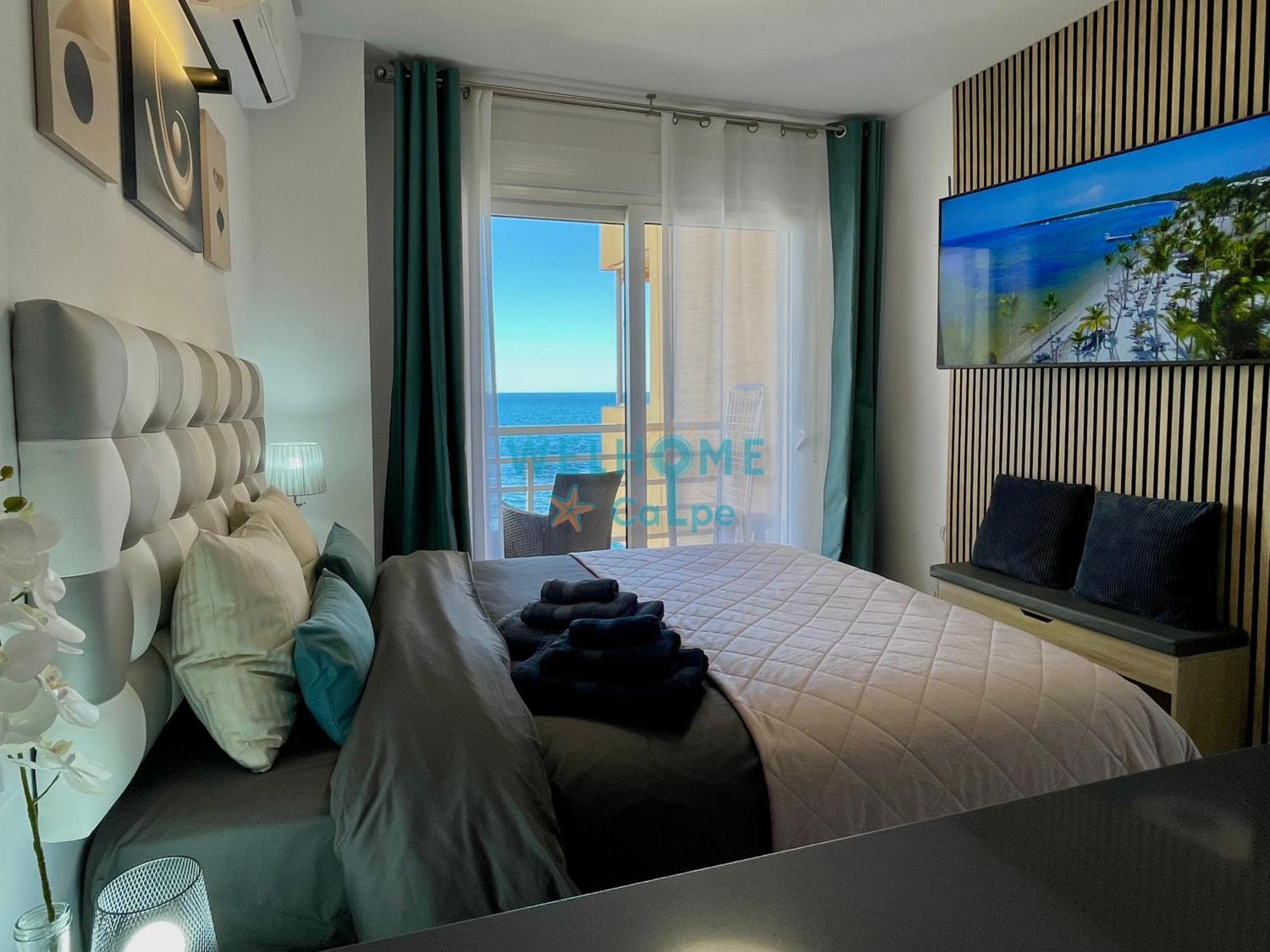 Acuarela Estudio, 1ª Linea, Vista Al Mar, Piscina Кальпе Экстерьер фото