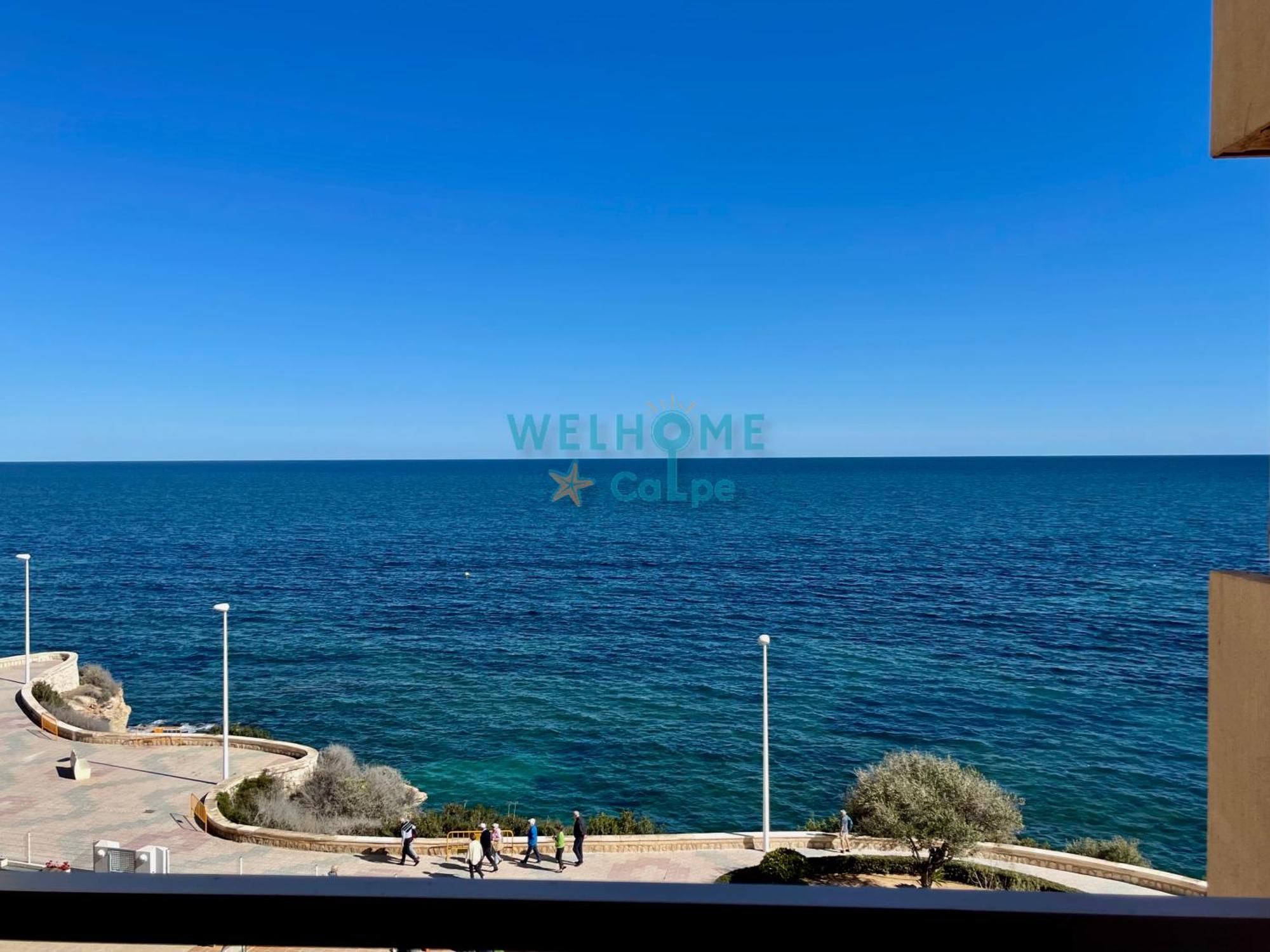 Acuarela Estudio, 1ª Linea, Vista Al Mar, Piscina Кальпе Экстерьер фото