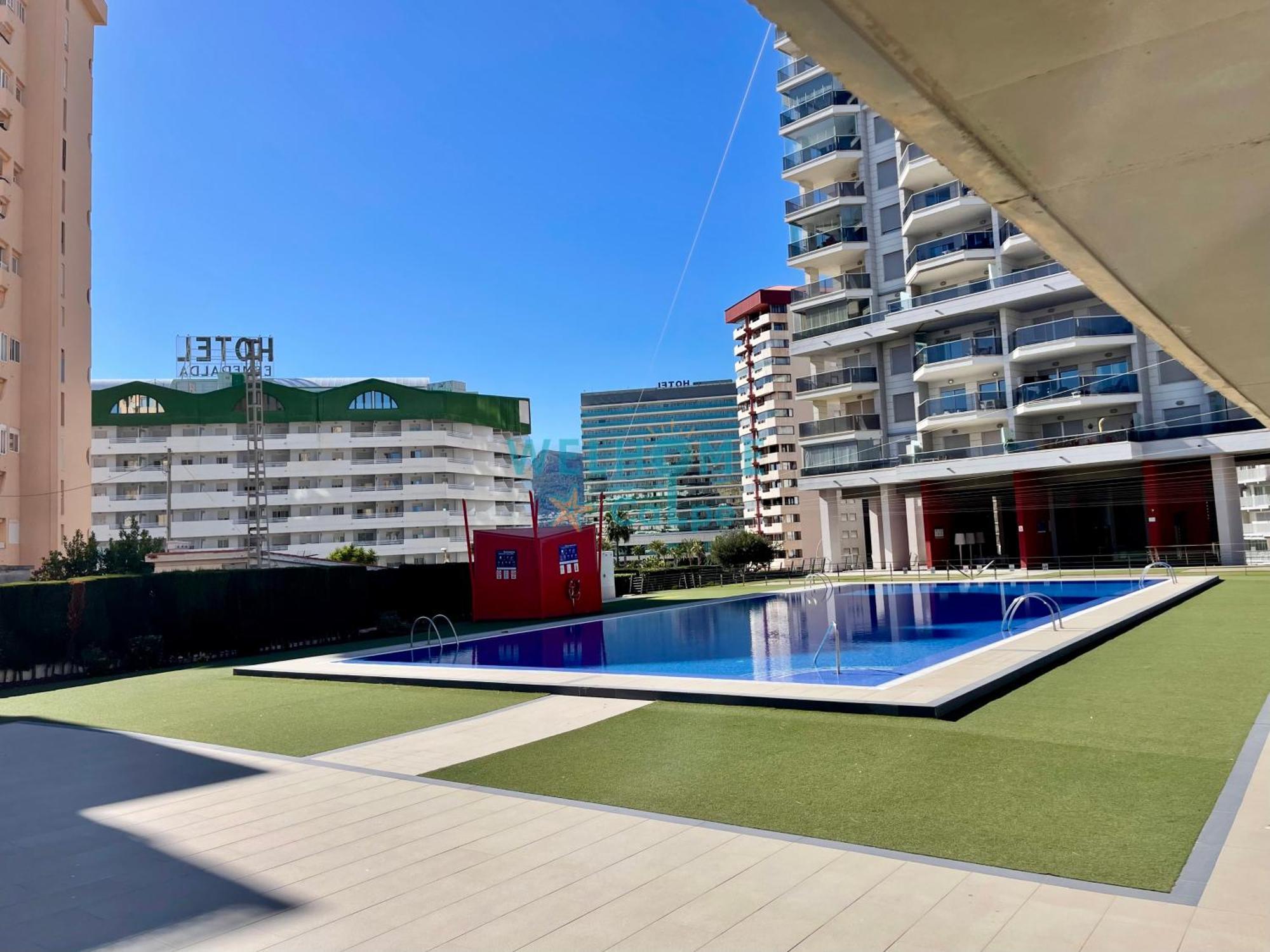 Acuarela Estudio, 1ª Linea, Vista Al Mar, Piscina Кальпе Экстерьер фото