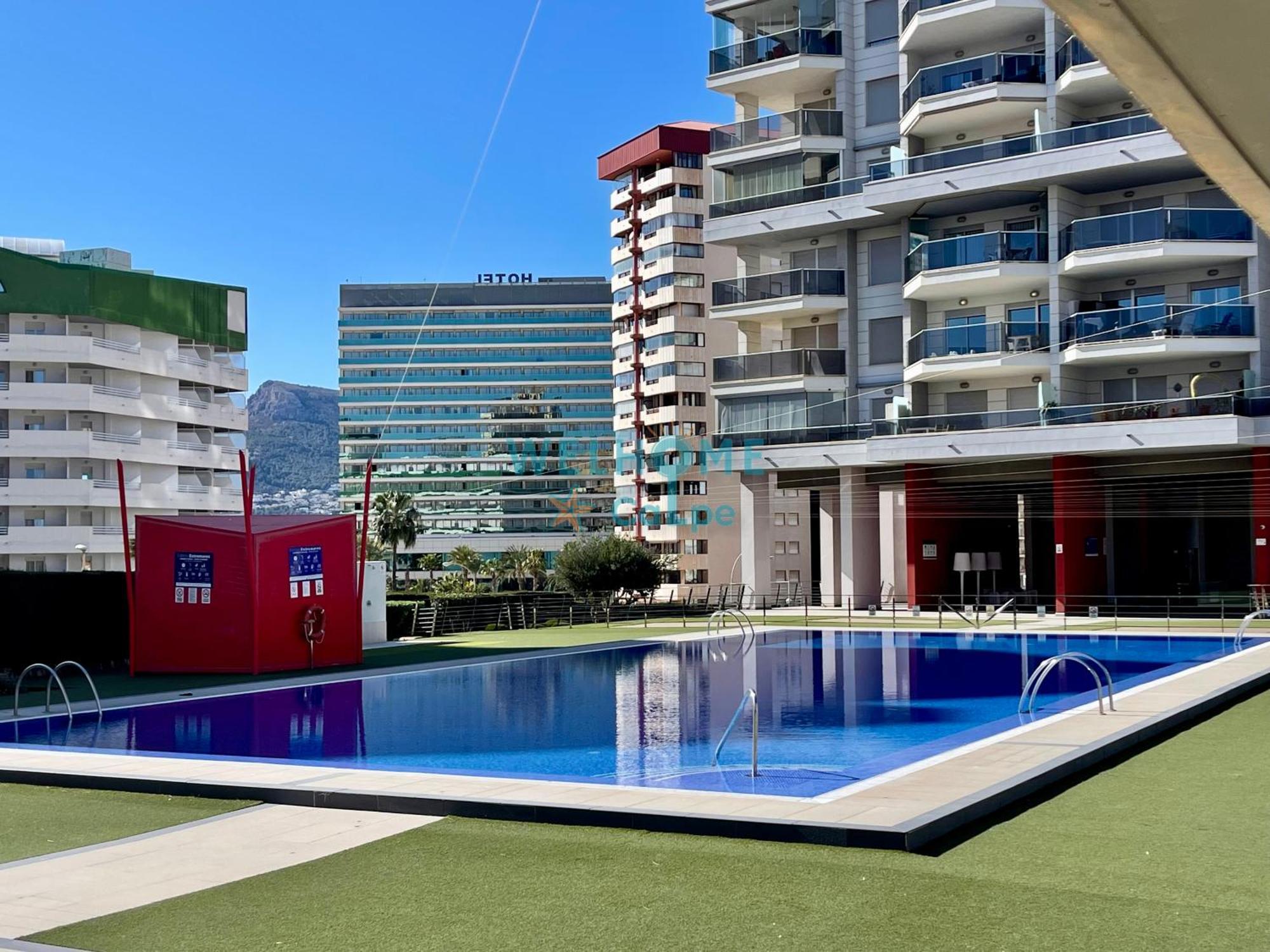 Апартаменты Acuarela Estudio, 1ª Linea, Vista Al Mar, Piscina Кальпе Экстерьер фото